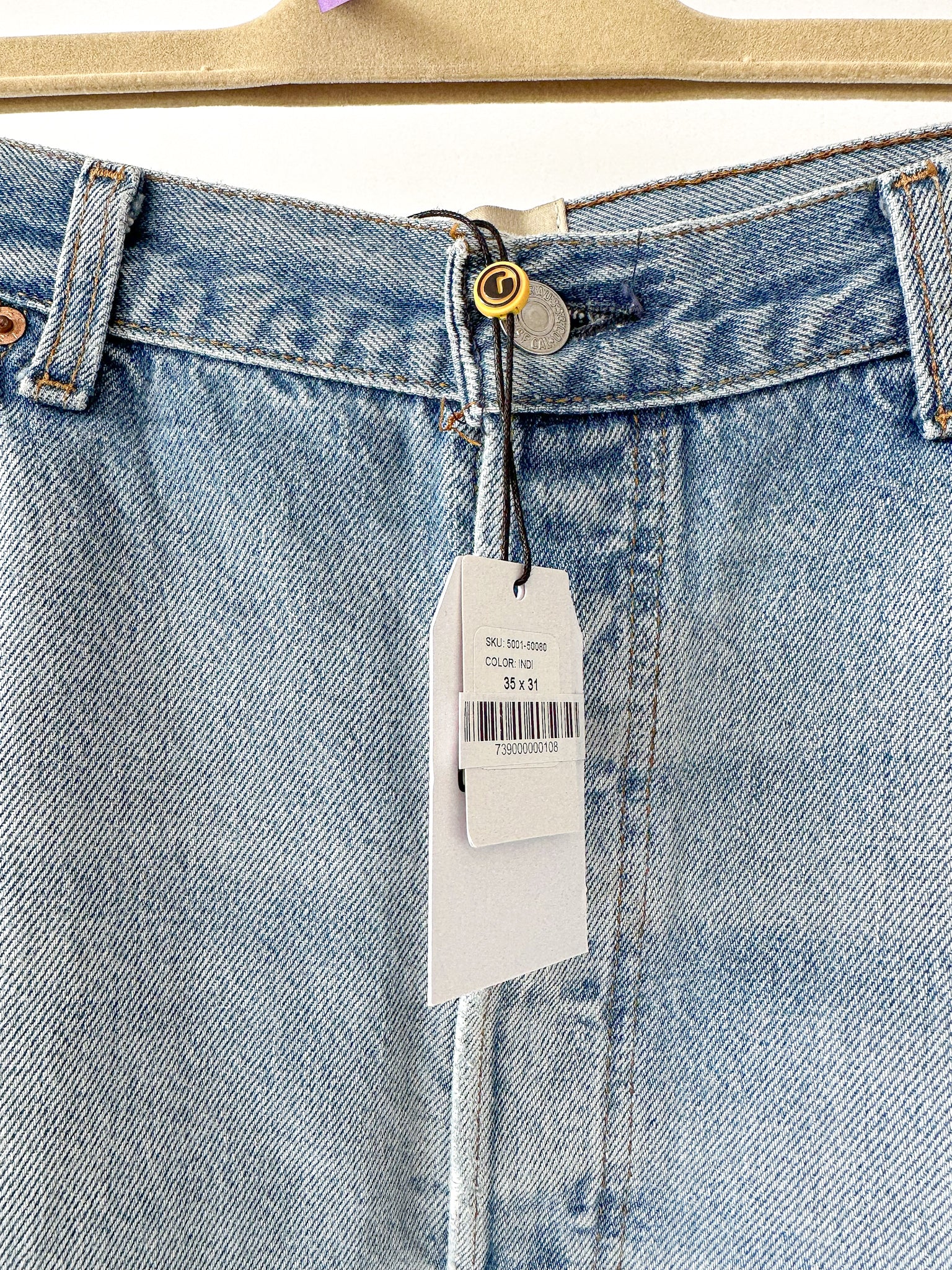 Gallery Dept. Levi 5001 Vintage Reworked Worn In Jeans Paint Splashes