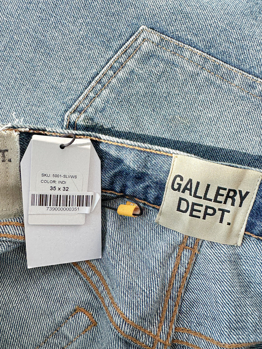 Gallery Dept. Levi 5001 Vintage Reworked Selvedge Jeans Paint Splashes