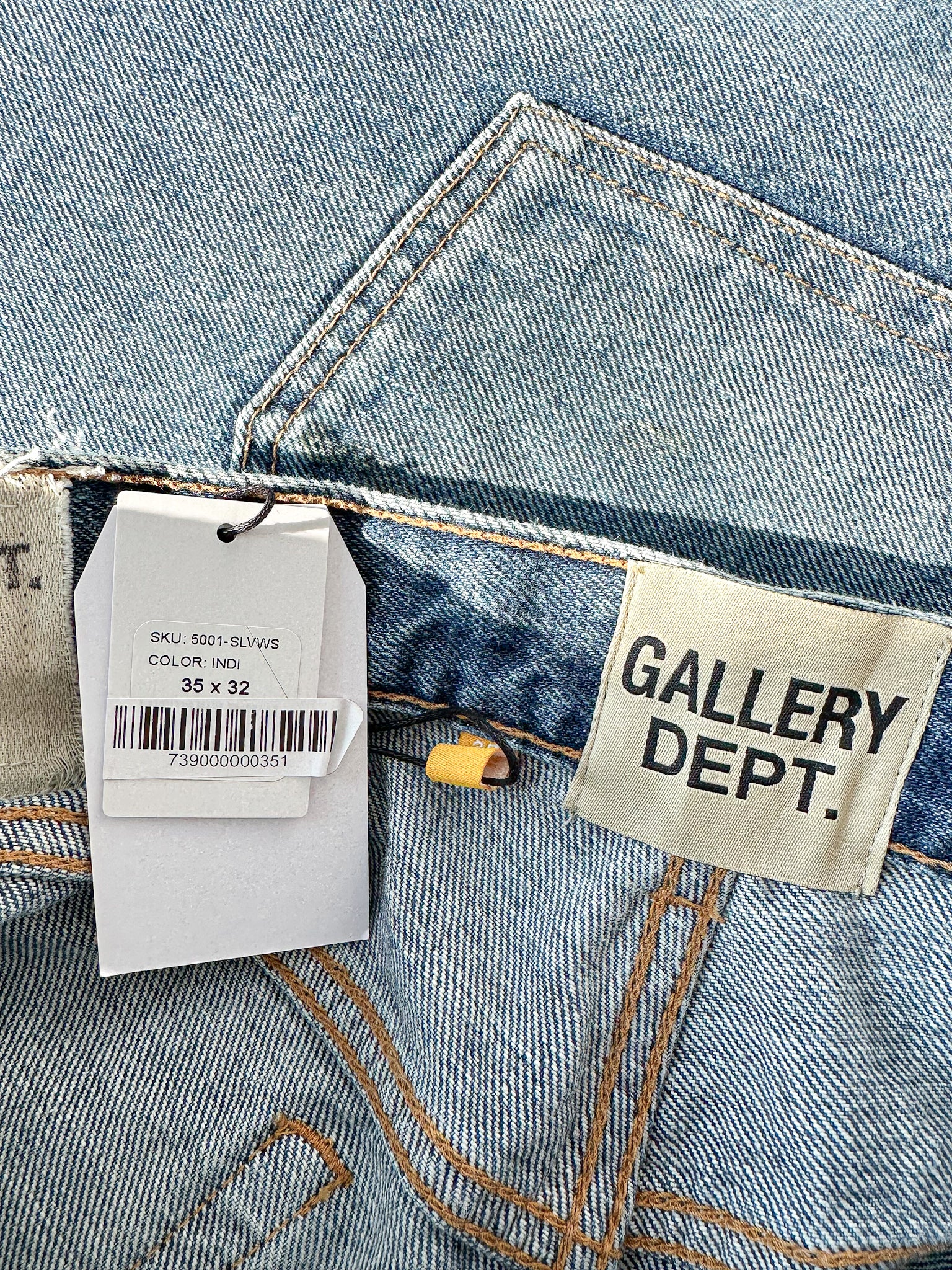 Gallery Dept. Levi 5001 Vintage Reworked Selvedge Jeans Paint Splashes