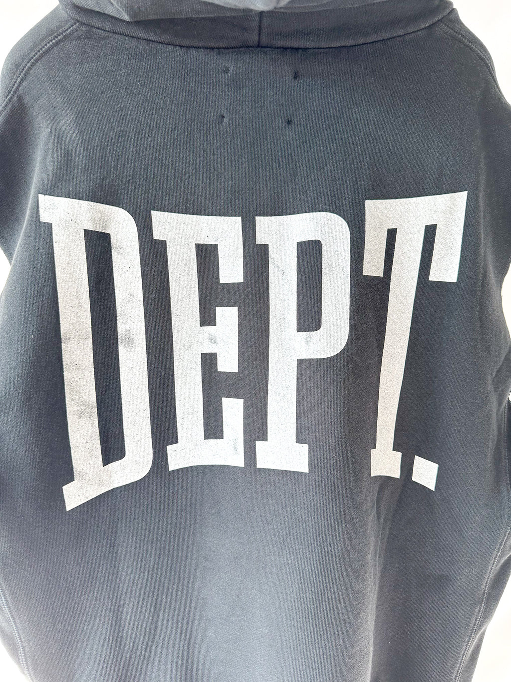 Gallery Dept. Black Gym Cut Off Sleeveless Hoodie