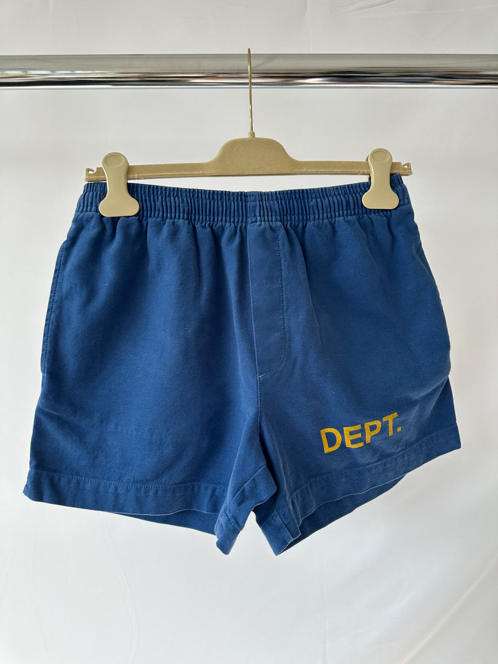 Gallery Dept Blue Track Jersey Shorts