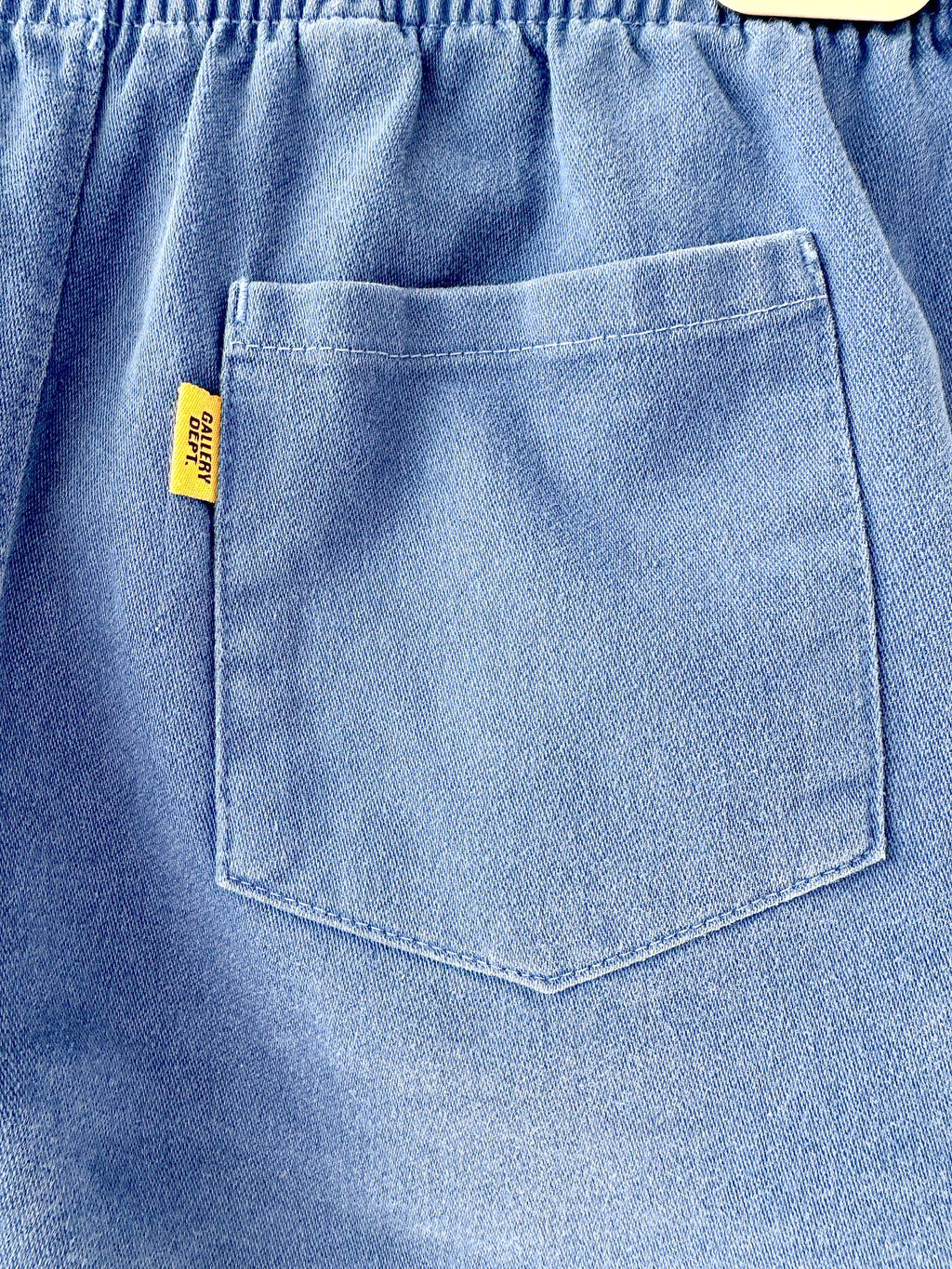 Gallery Dept Blue Track Jersey Shorts