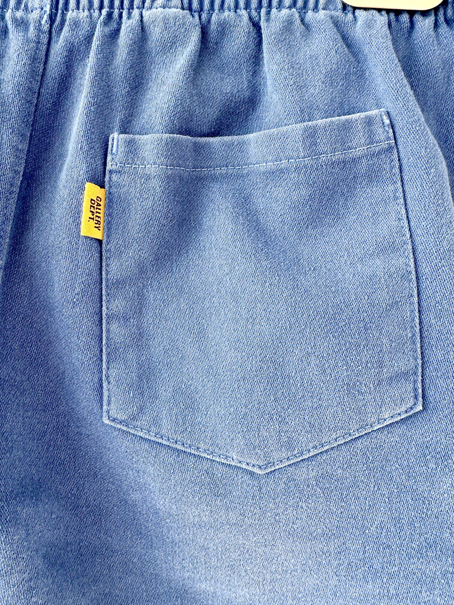 Gallery Dept Blue Track Jersey Shorts