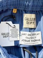 Gallery Dept Blue Track Jersey Shorts