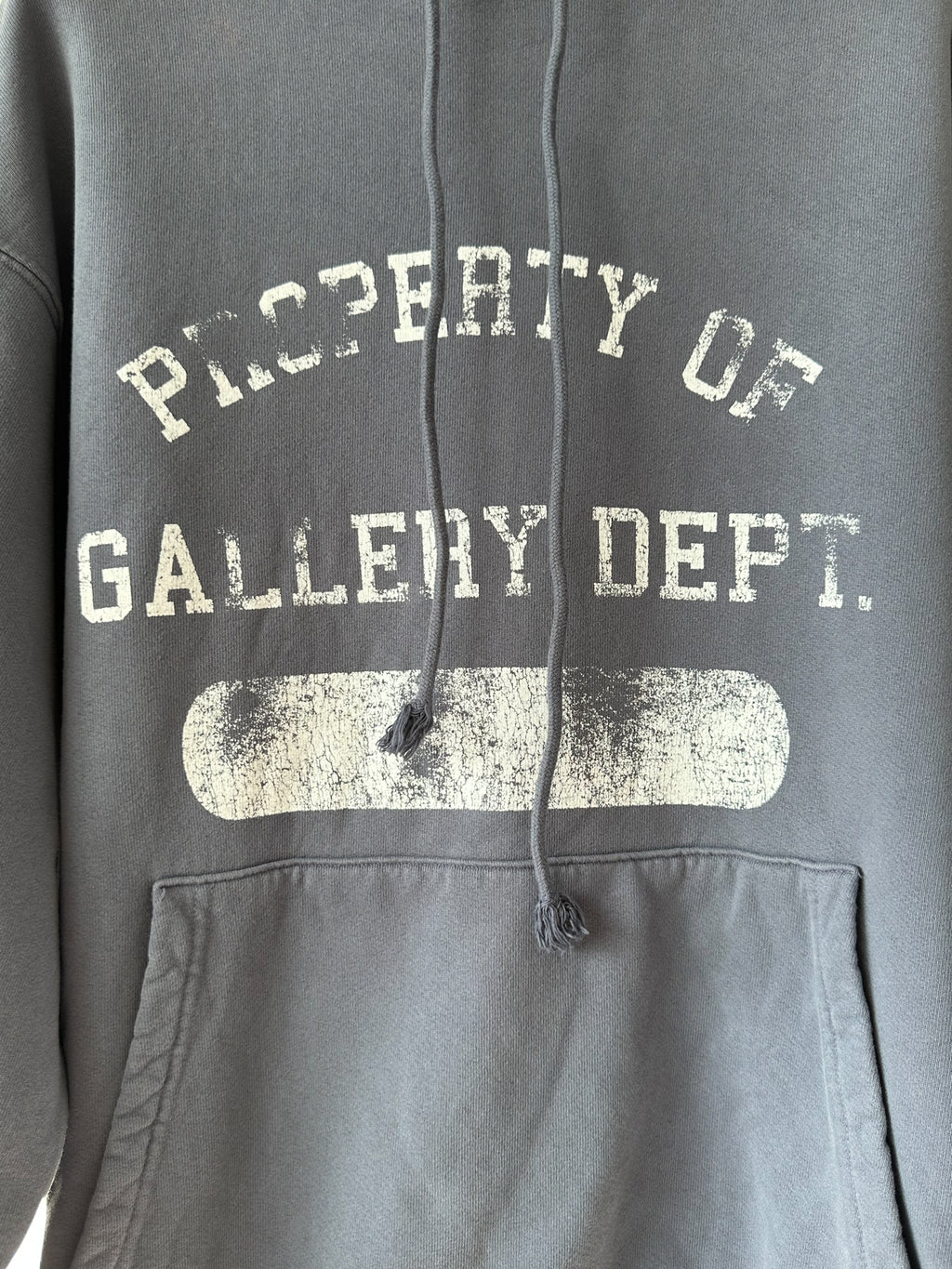 Gallery Dept Navy Property Logo Hoodie