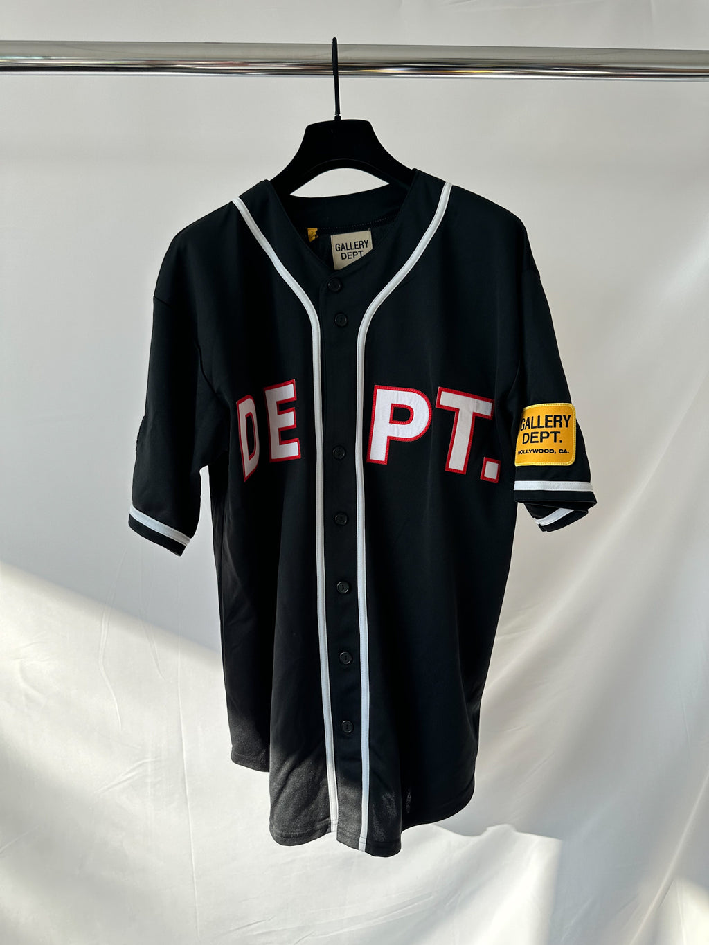 Gallery Dept Echo Park Baseball Shirt In Black