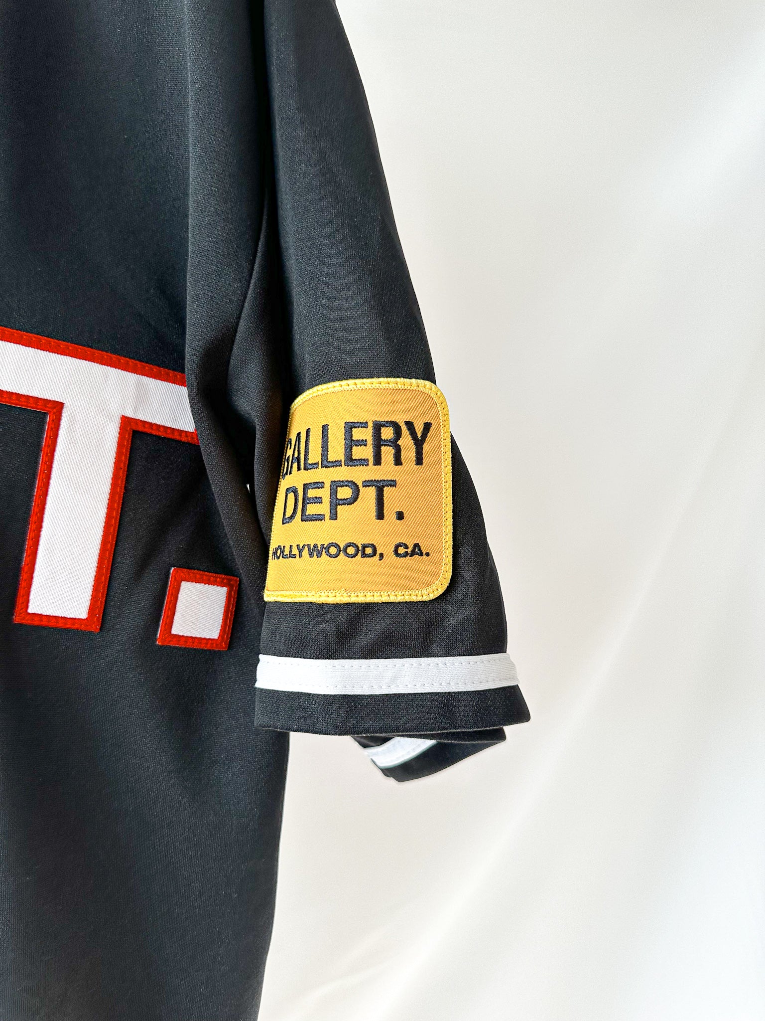 Gallery Dept Echo Park Baseball Shirt In Black