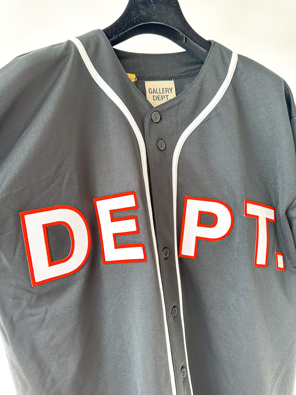 Gallery Dept Echo Park Baseball Shirt In Black
