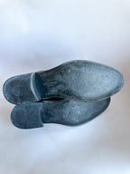 Dolce And Gabbana Brown Faux Leather Derby shoes