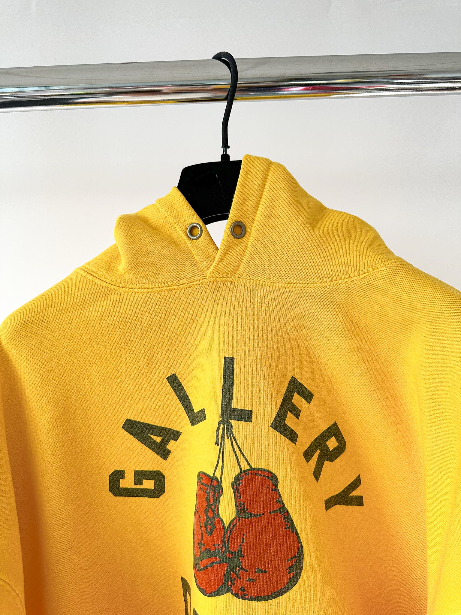 Gallery Dept. Yellow Boxing Arena Hoodie