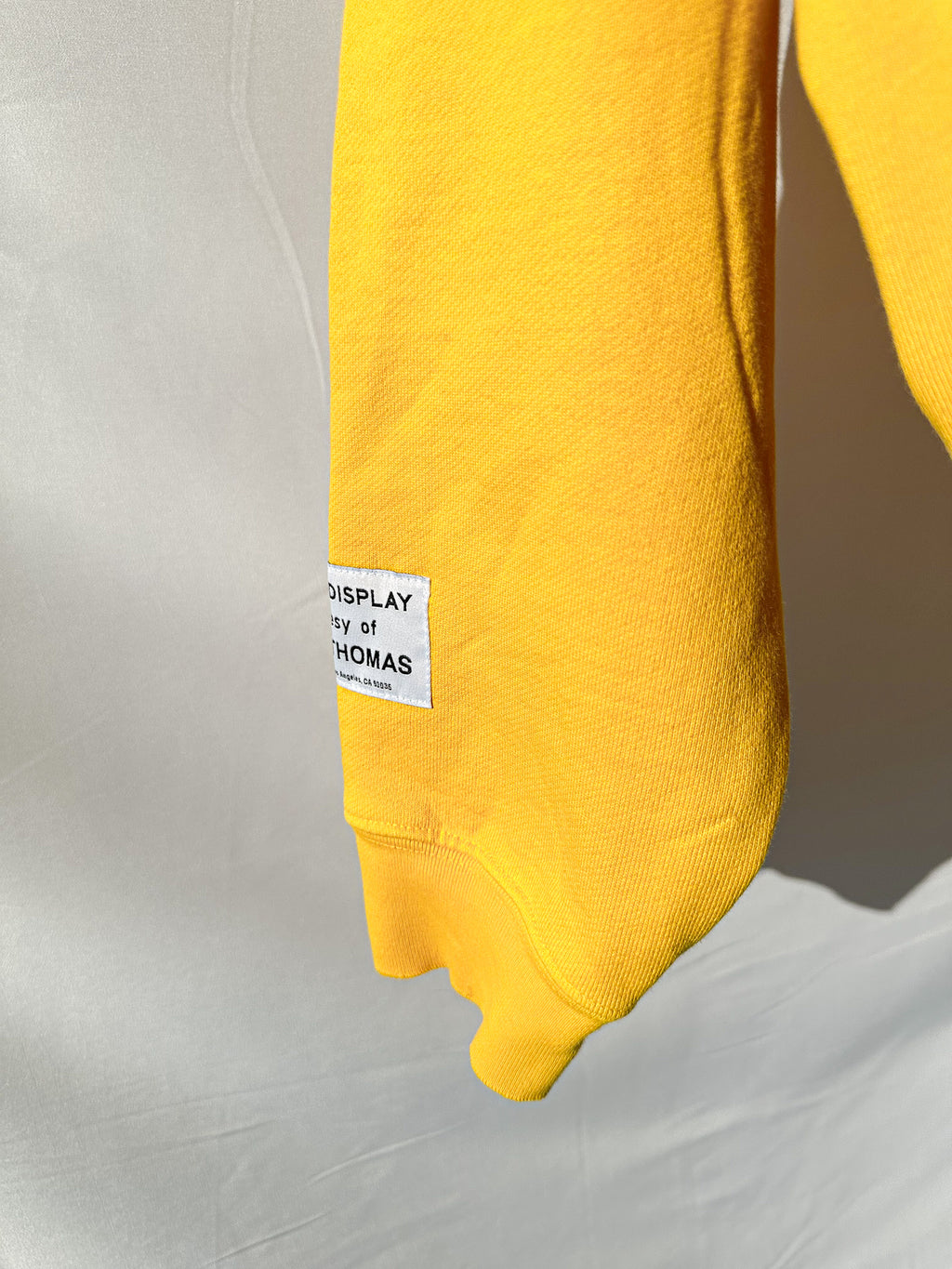 Gallery Dept. Yellow Boxing Arena Hoodie