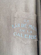 Gallery Dept Le Bar Long Sleeve T Shirt In Black