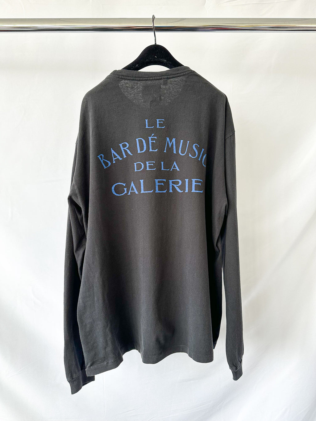 Gallery Dept Le Bar Long Sleeve T Shirt In Black