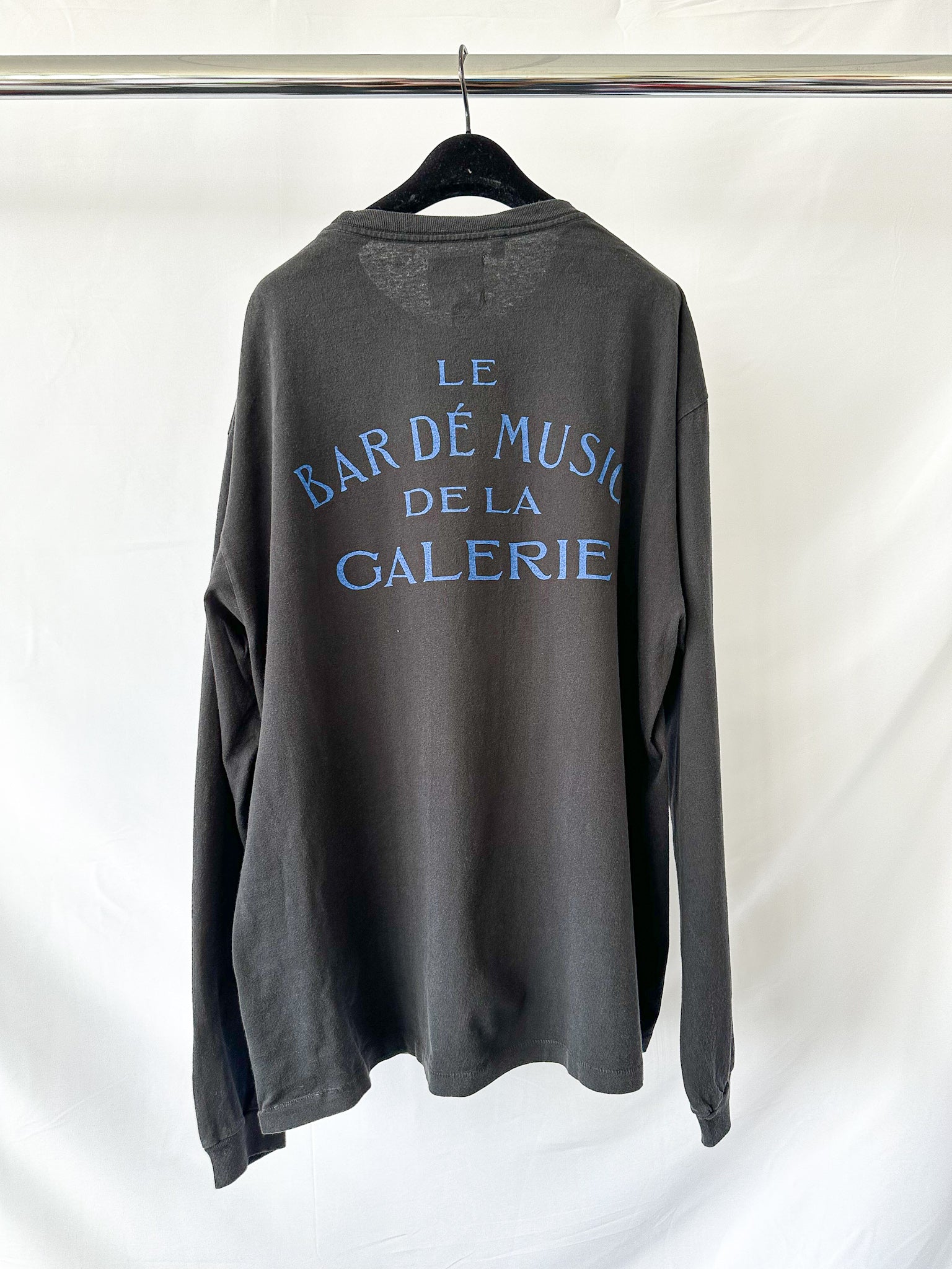 Gallery Dept Le Bar Long Sleeve T Shirt In Black