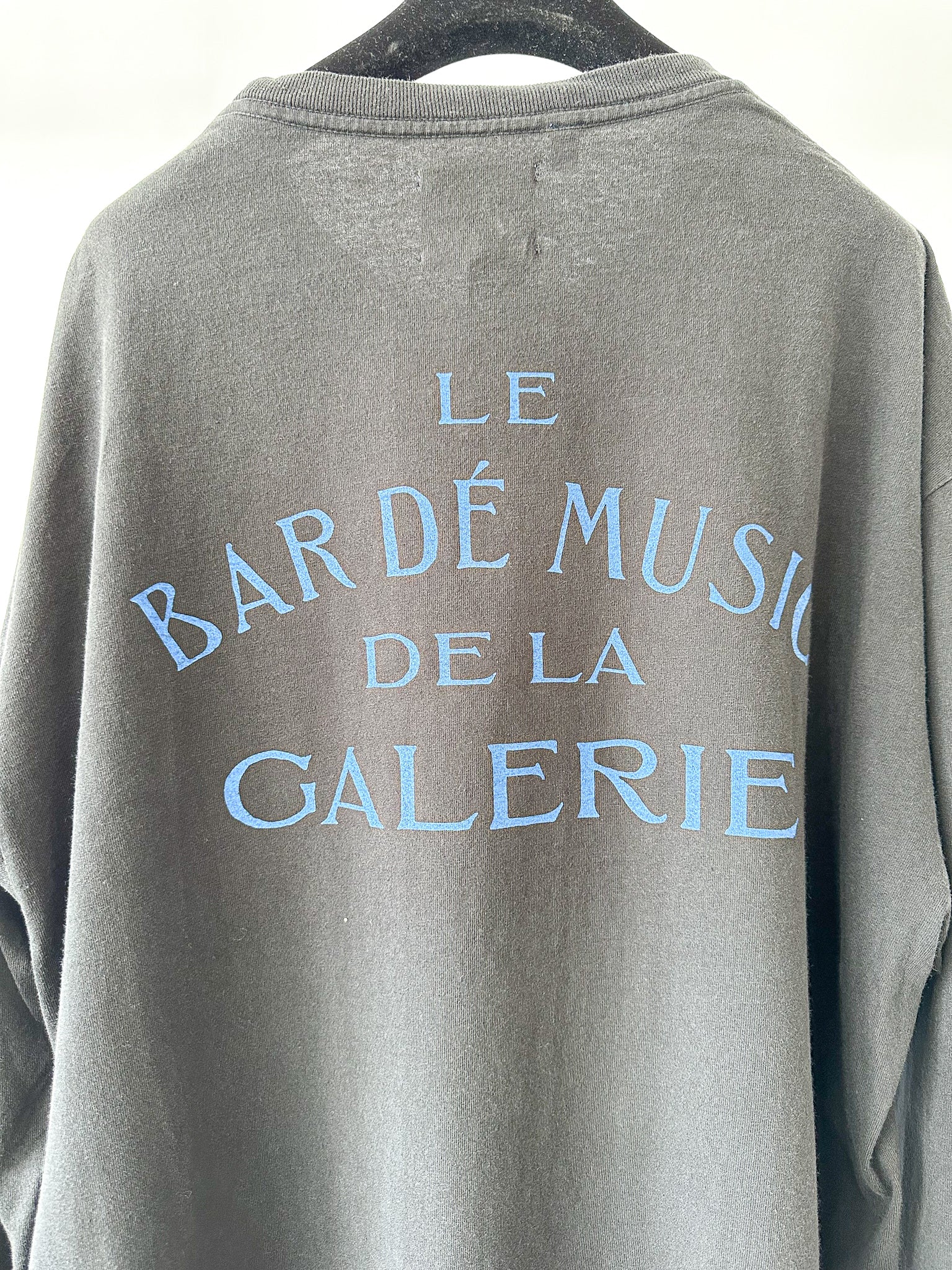 Gallery Dept Le Bar Long Sleeve T Shirt In Black