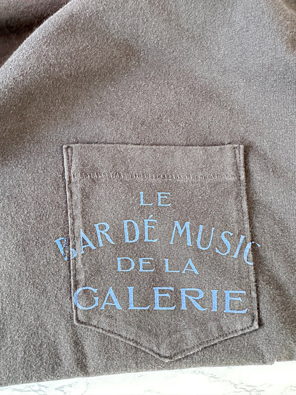 Gallery Dept Le Bar Long Sleeve T Shirt In Black