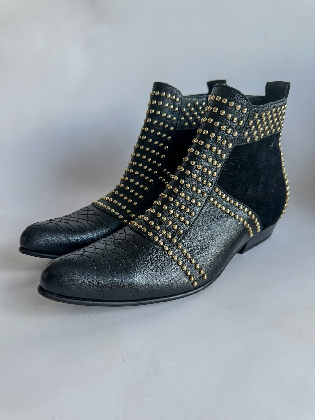 Anine Bing Charlie Studded Boots