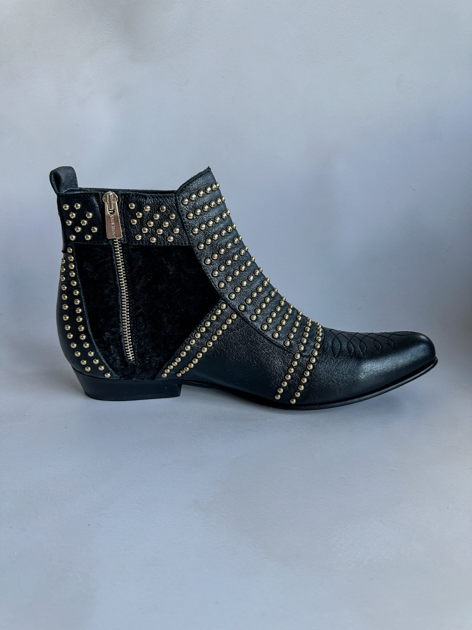 Anine Bing Charlie Studded Boots