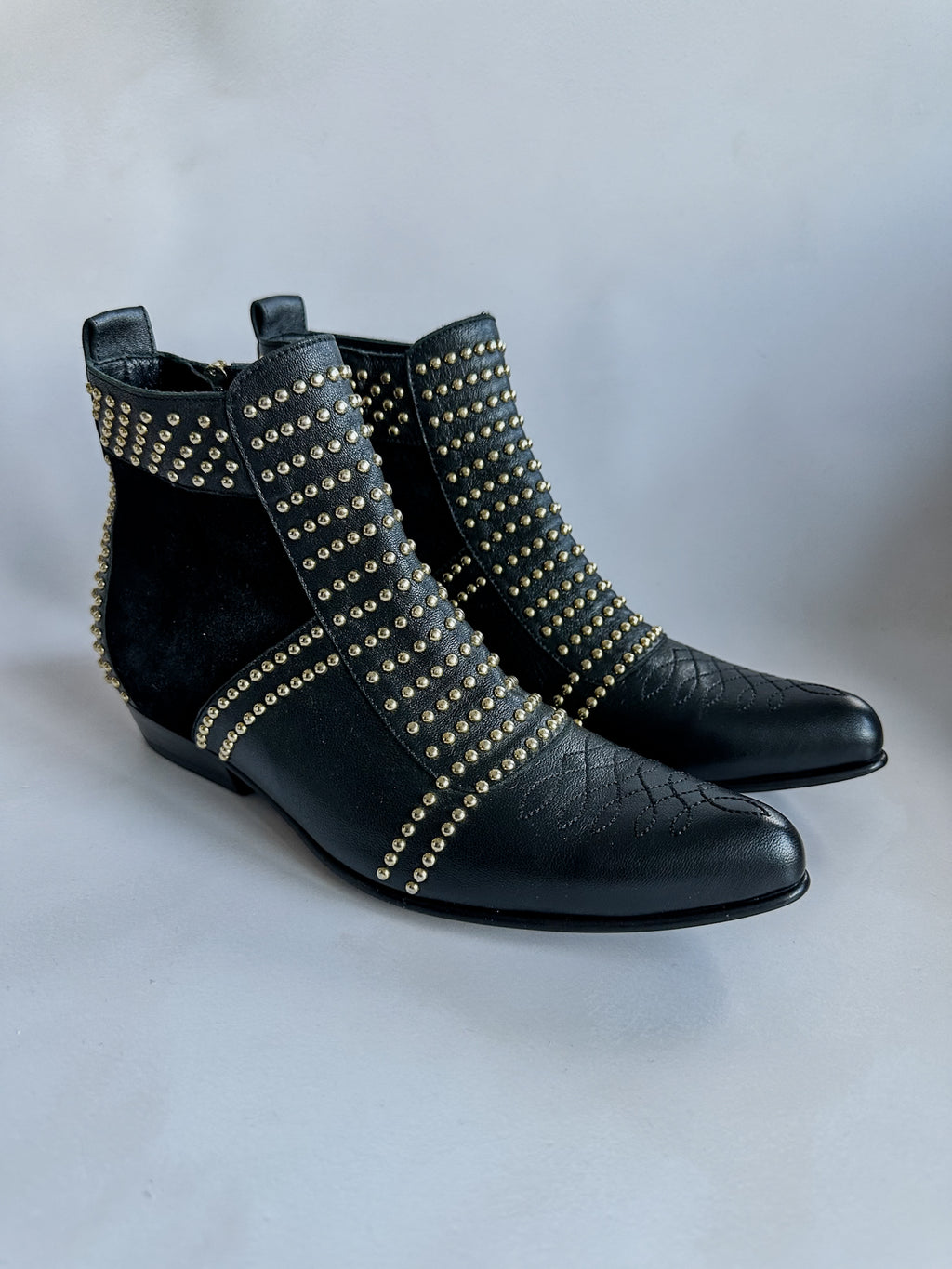 Anine Bing Charlie Studded Boots