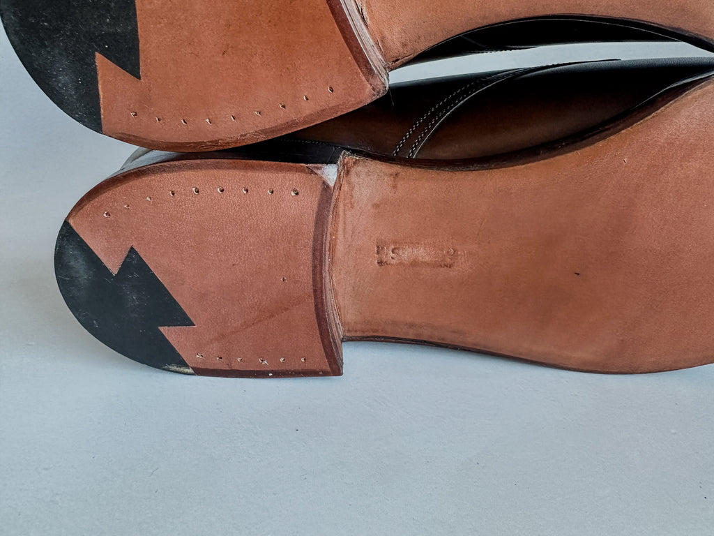 Crockett & Jones Peal & Co Dark Brown Single Monk Strap Shoe