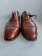 Crockett & Jones Peal & Co Brown Oxford Shoes