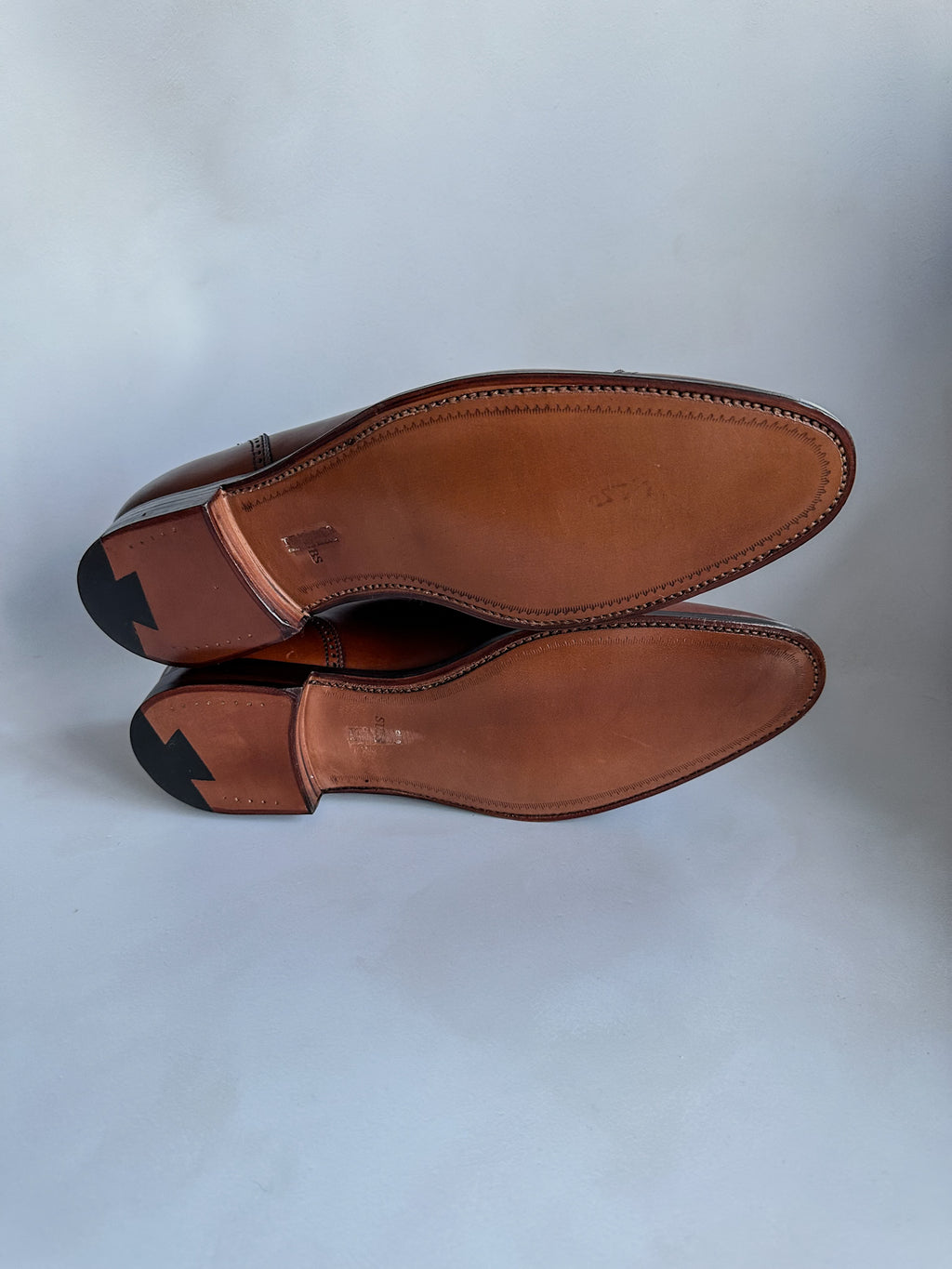 Crockett & Jones Peal & Co Brown Oxford Shoes