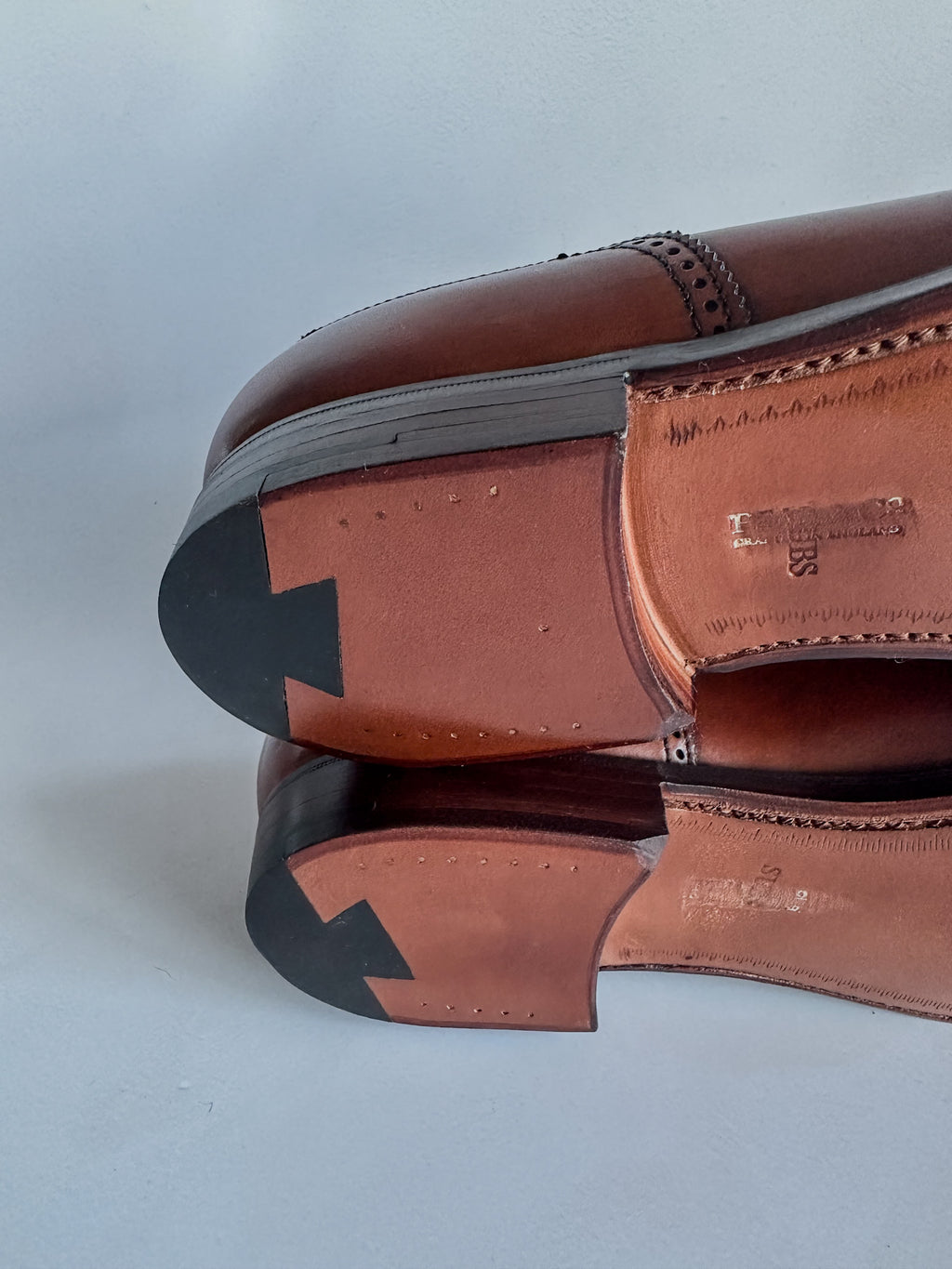 Crockett & Jones Peal & Co Brown Oxford Shoes