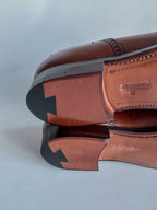 Crockett & Jones Peal & Co Brown Oxford Shoes