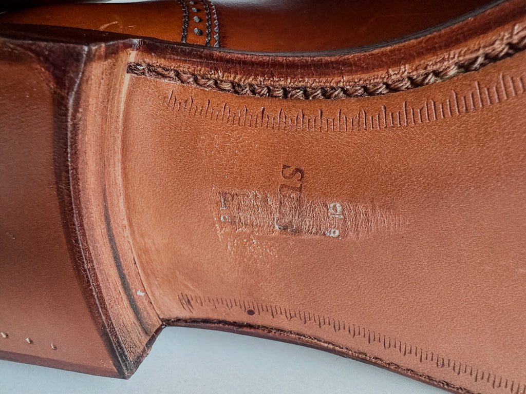 Crockett & Jones Peal & Co Brown Oxford Shoes