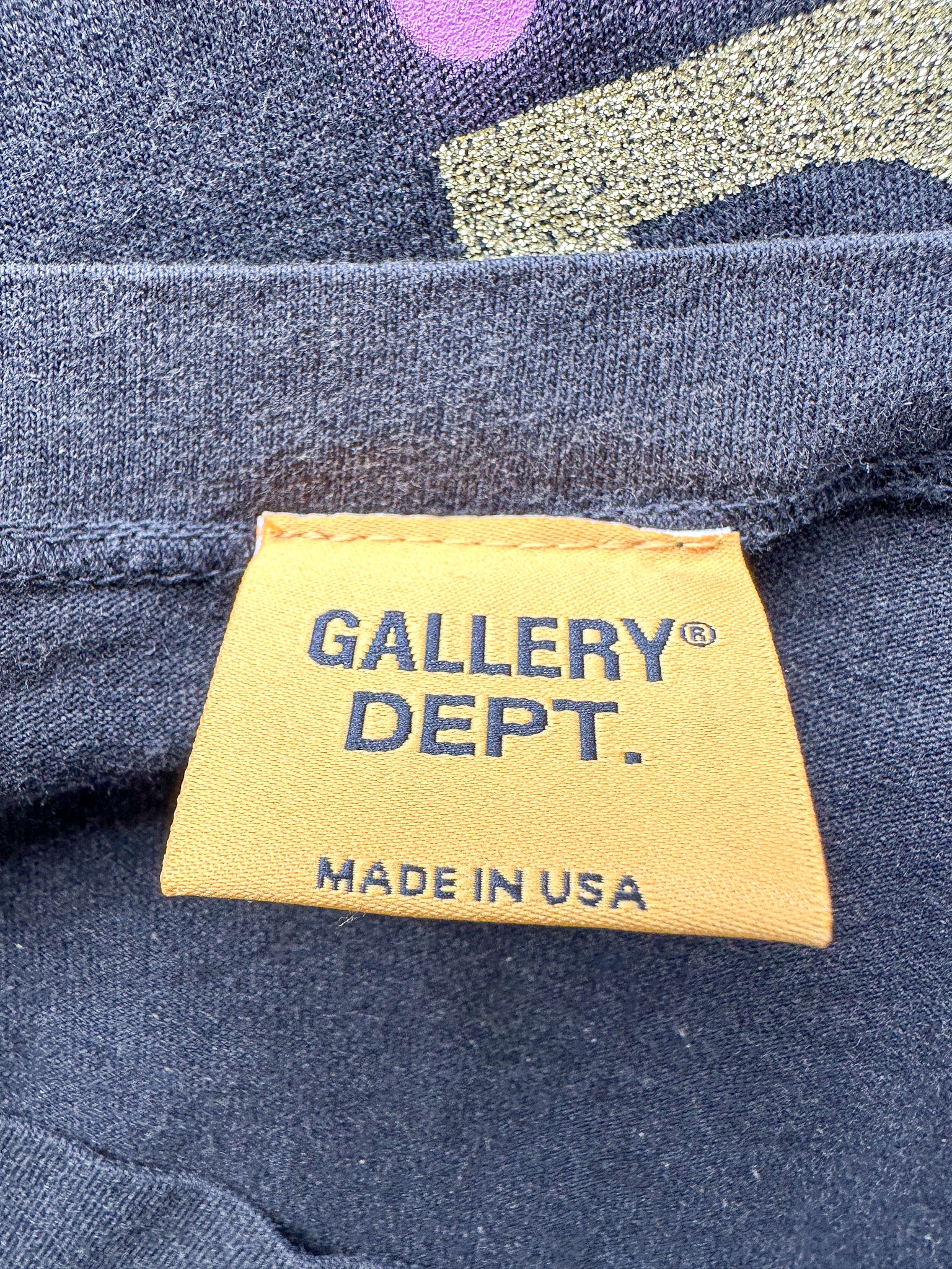 Gallery Dept X Doc Johnson Body Cocktails T Shirt Faded Black