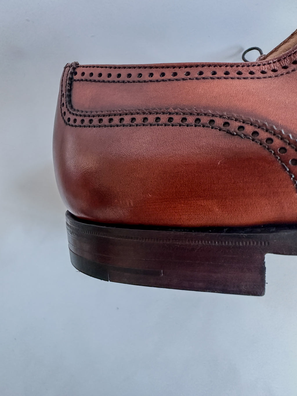 Crockett & Jones Peal & Co Brown Oxford Shoes