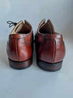 Crockett & Jones Peal & Co Brown Oxford Shoes