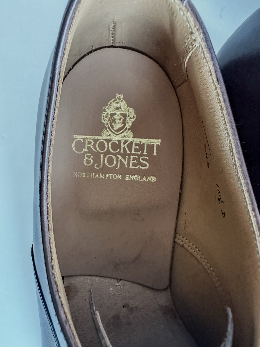 Crockett & Jones Peal & Co Brown Oxford Shoes