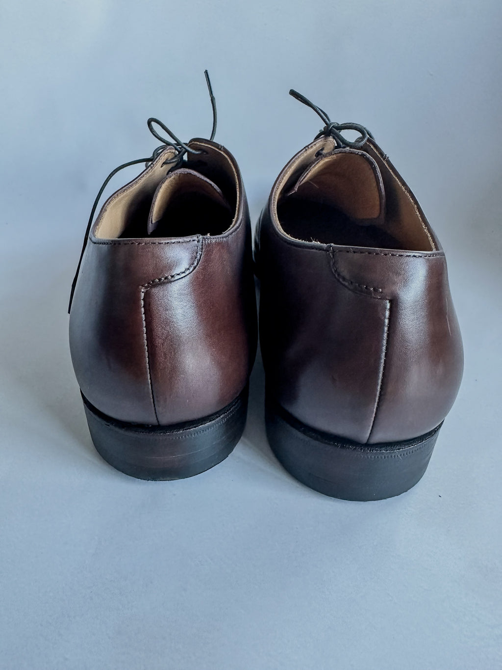 Crockett & Jones Peal & Co Brown Oxford Shoes