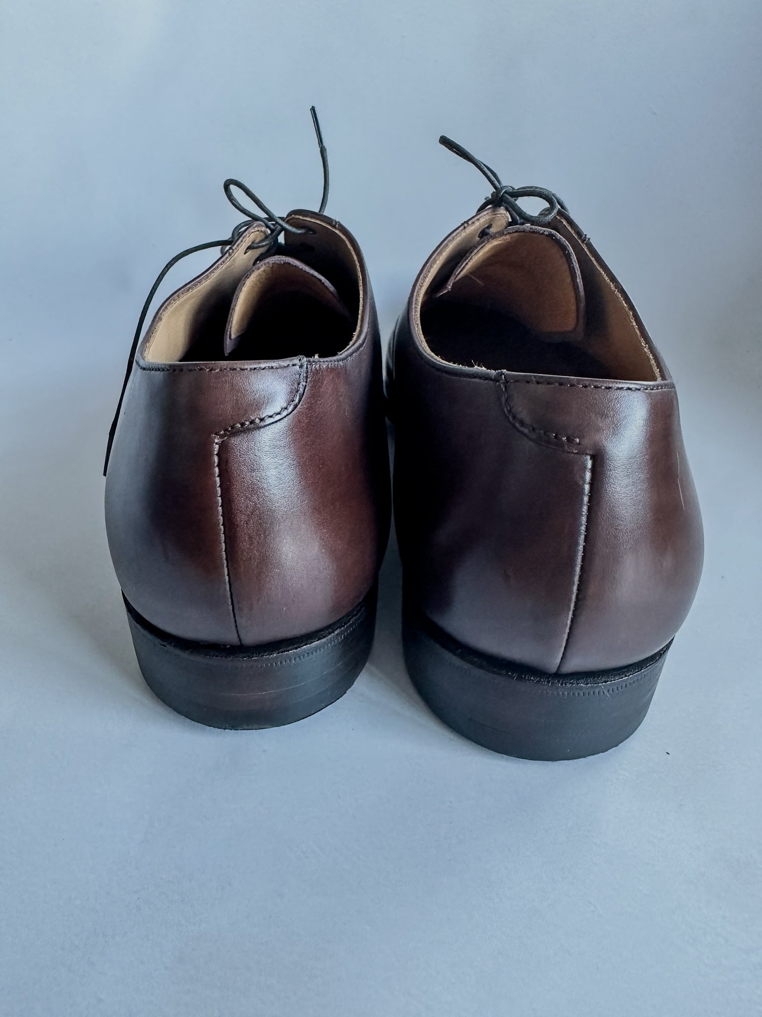 Crockett & Jones Peal & Co Brown Oxford Shoes