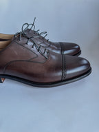 Crockett & Jones Peal & Co Brown Oxford Shoes