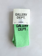 Gallery Dept. Long Crew Green Socks