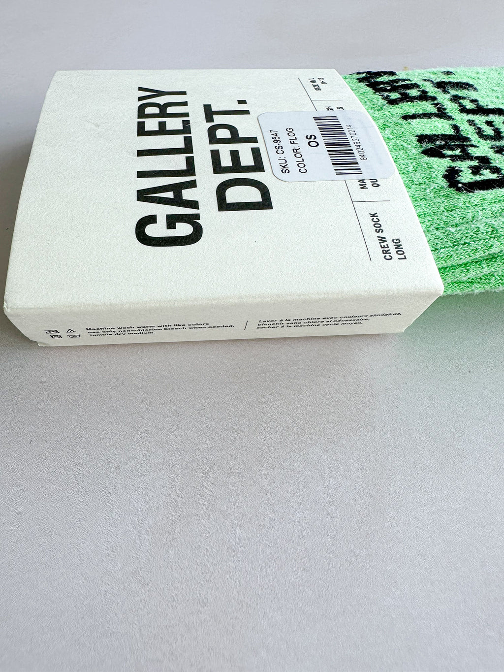 Gallery Dept. Long Crew Green Socks