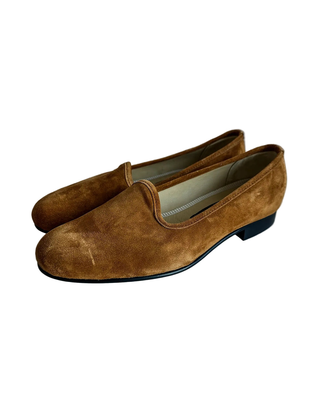 Bowhill & Elliott Brown Suede Venetian Slipper Shoe