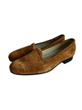 Bowhill & Elliott Brown Suede Venetian Slipper Shoe
