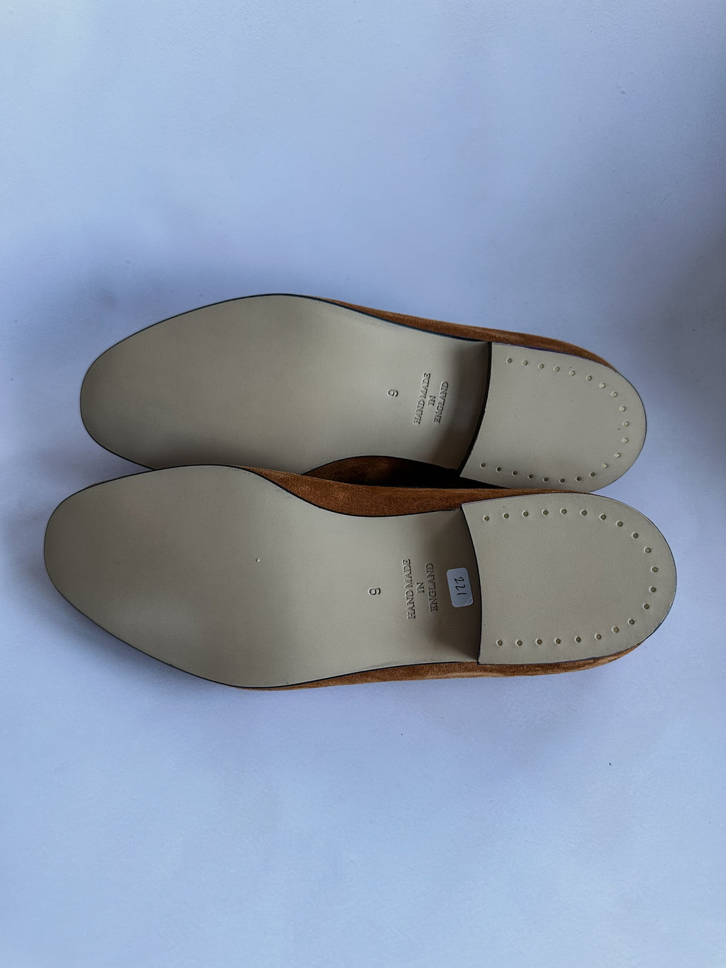 Bowhill & Elliott Brown Suede Venetian Slipper Shoe