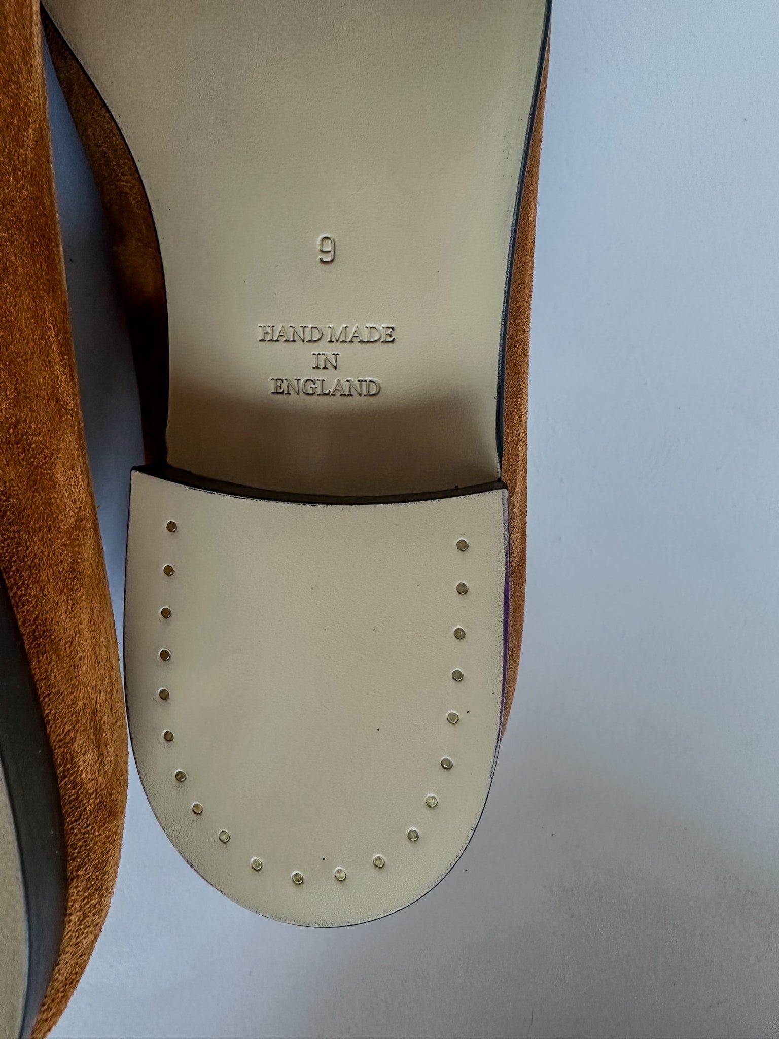 Bowhill & Elliott Brown Suede Venetian Slipper Shoe