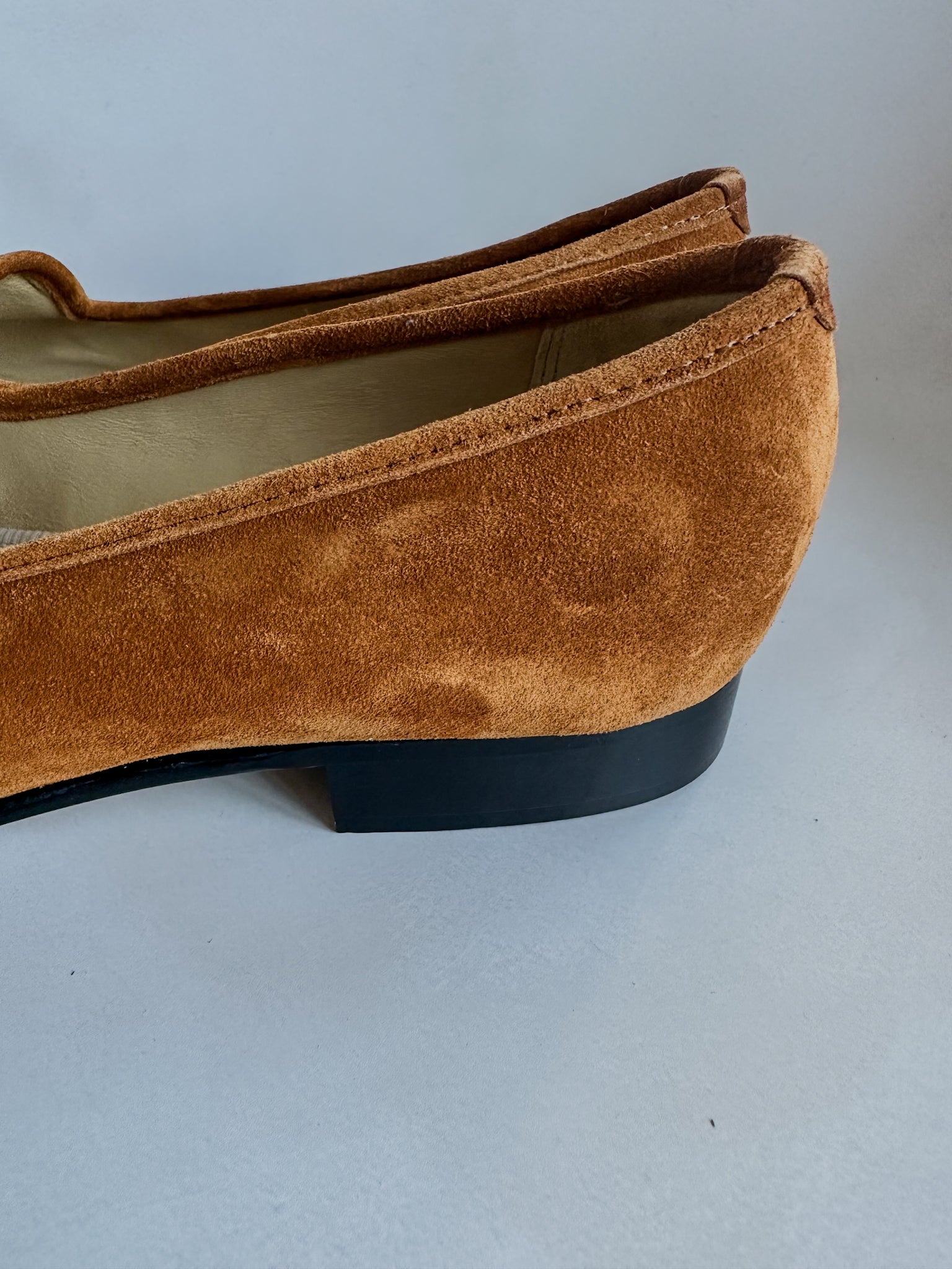 Bowhill & Elliott Brown Suede Venetian Slipper Shoe