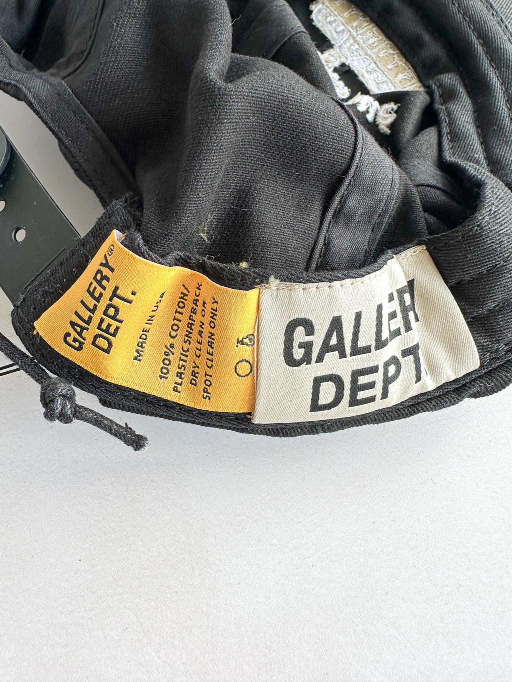 GALLERY DEPT Chateau Josue Resort Baseball Cap In Black