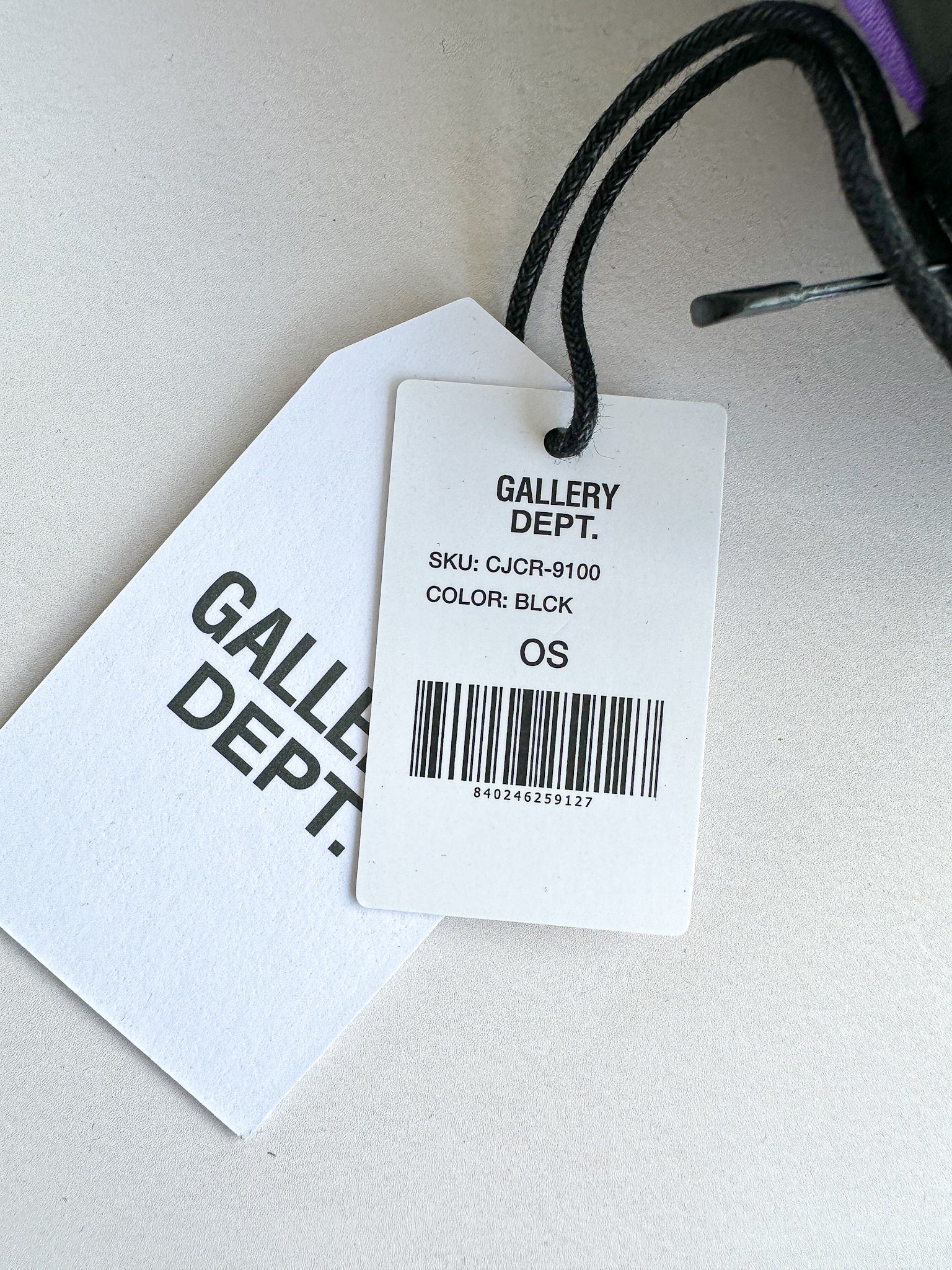 GALLERY DEPT Chateau Josue Resort Baseball Cap In Black