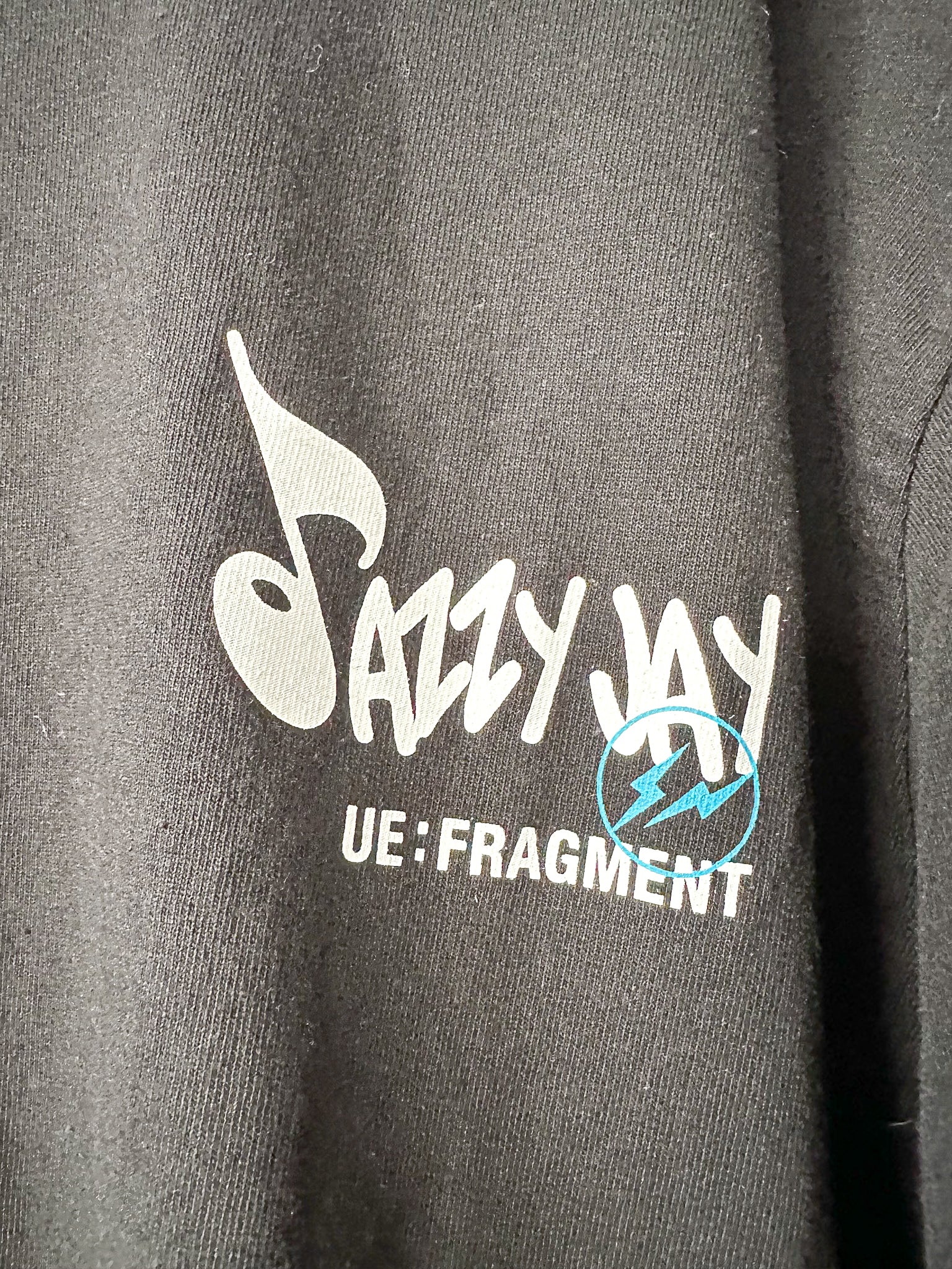 Uniform Experiment X Fragment Black 'Jazzy 5' Long Sleeve T-Shirt