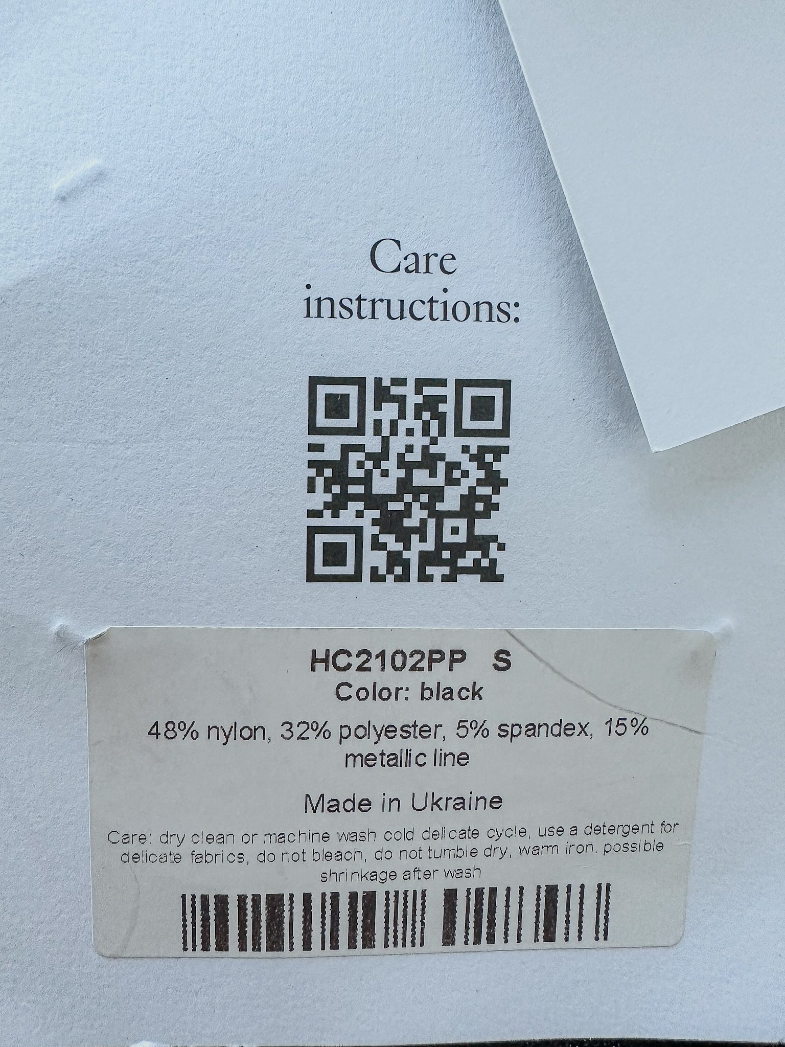 Sleeper Black Lurex Sparkly Long Sleeve Top Blouse