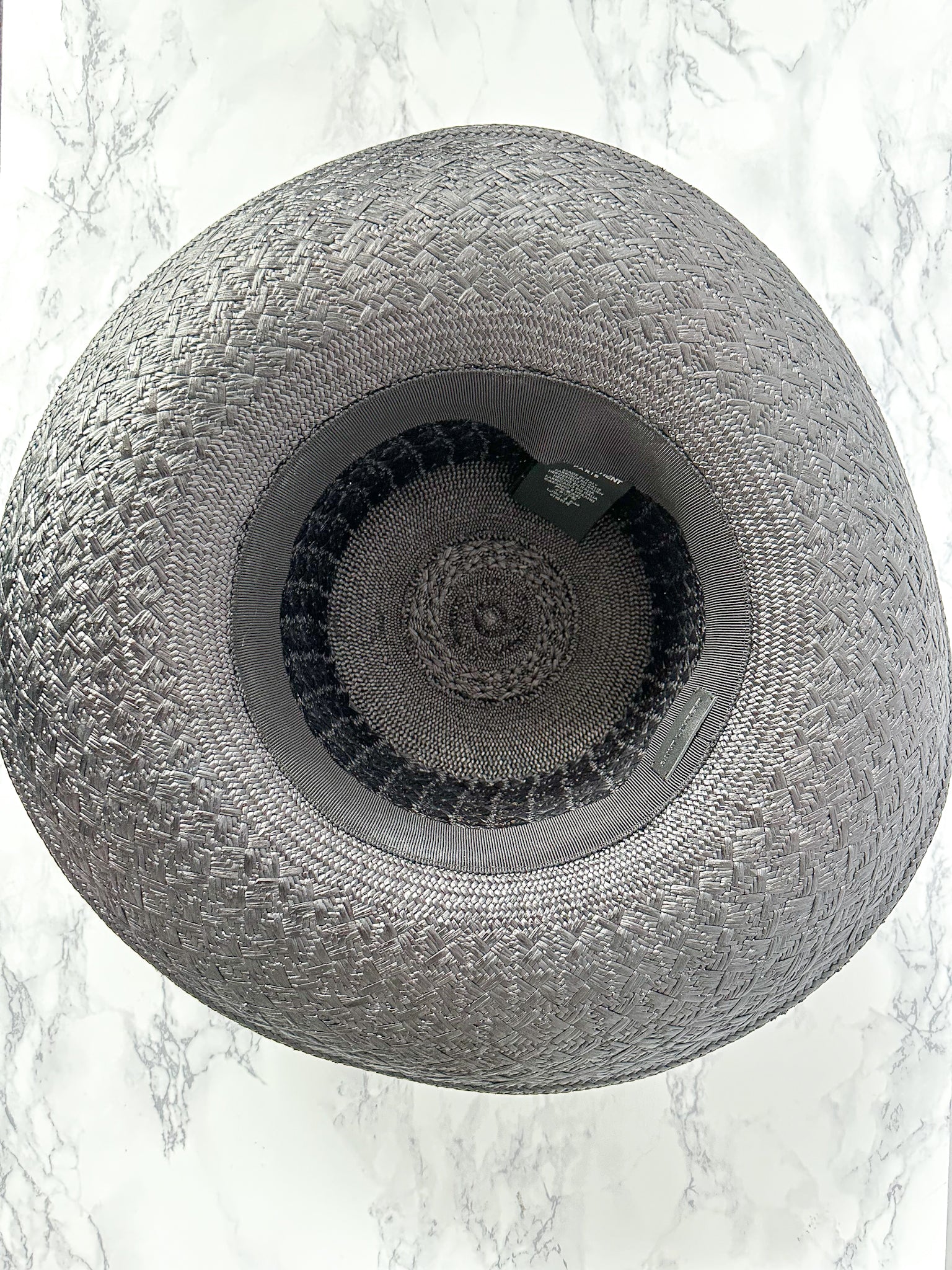 Saint Laurent Black Fedora Hat