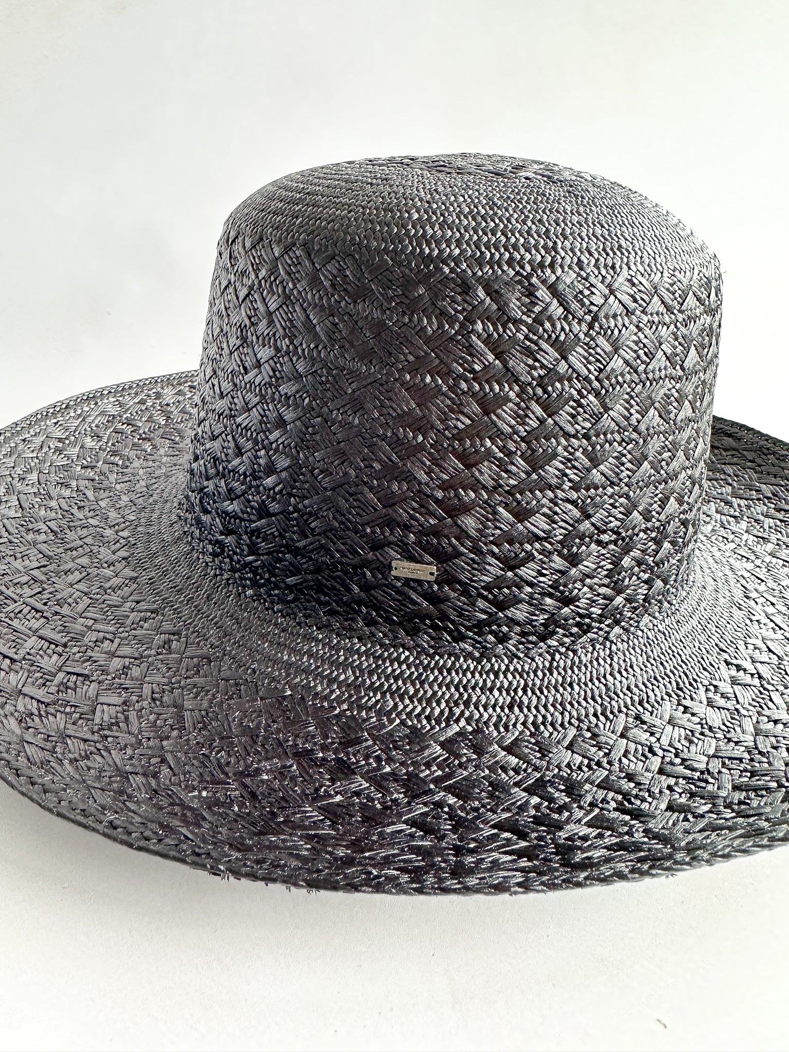 Saint Laurent Black Fedora Hat