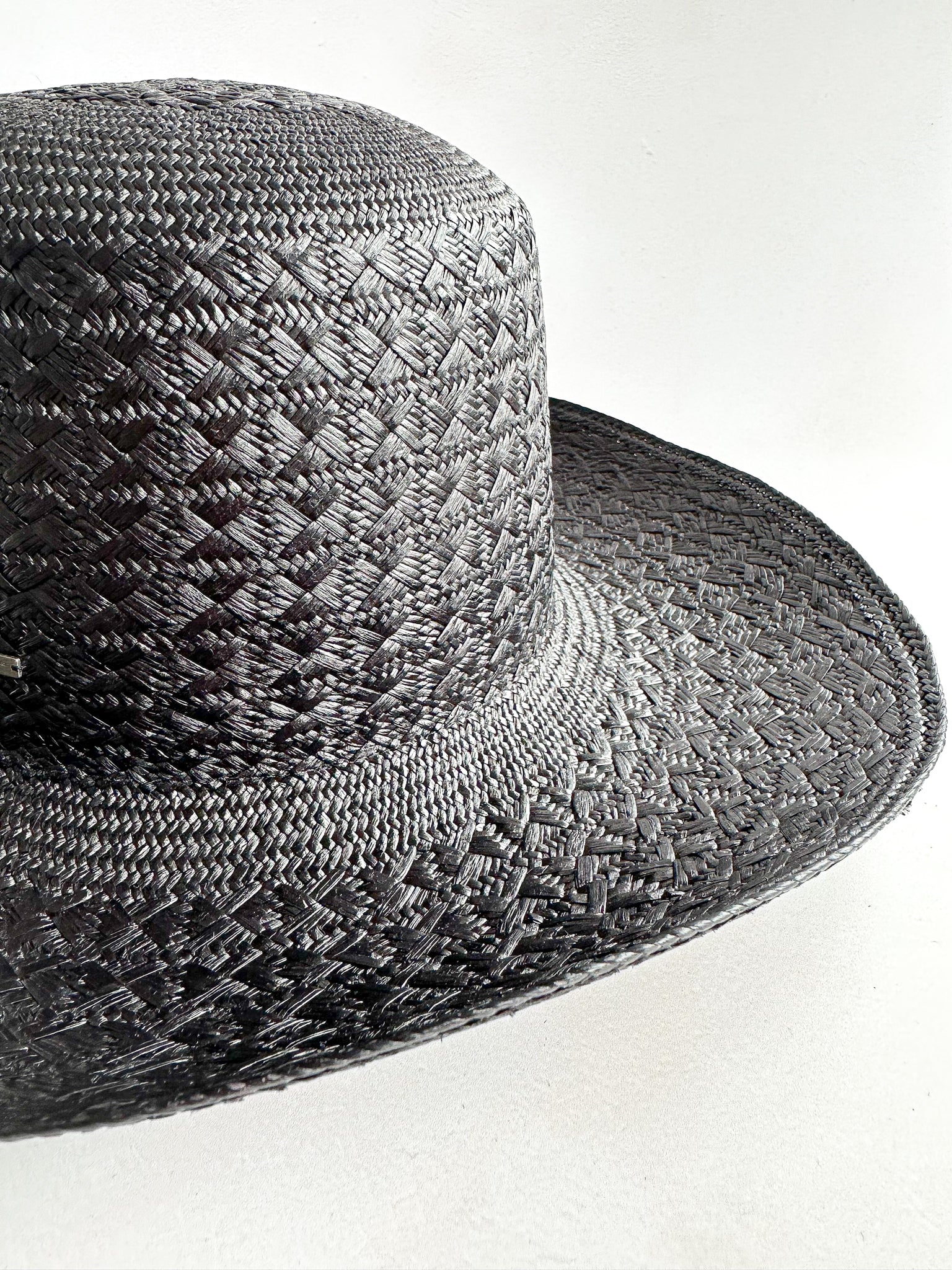 Saint Laurent Black Fedora Hat